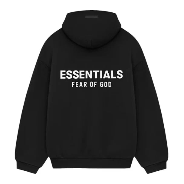 Fear of God Essentials Fleece Hoodie FW24 (Black)